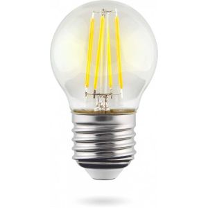 Лампа светодиодная Voltega E27 9,5W 4000K прозрачная VG10-G45E27cold9W-F 7139