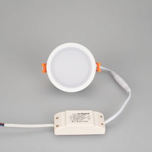 017985 Светодиодная панель LTD-95SOL-10W Warm White (ARL, IP44 Пластик, 3 года)