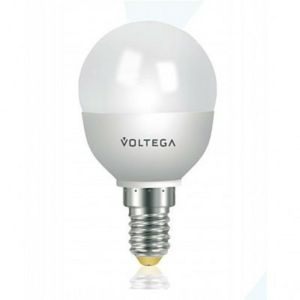 Лампа светодиодная Voltega E14 6W 2800К матовая 4720