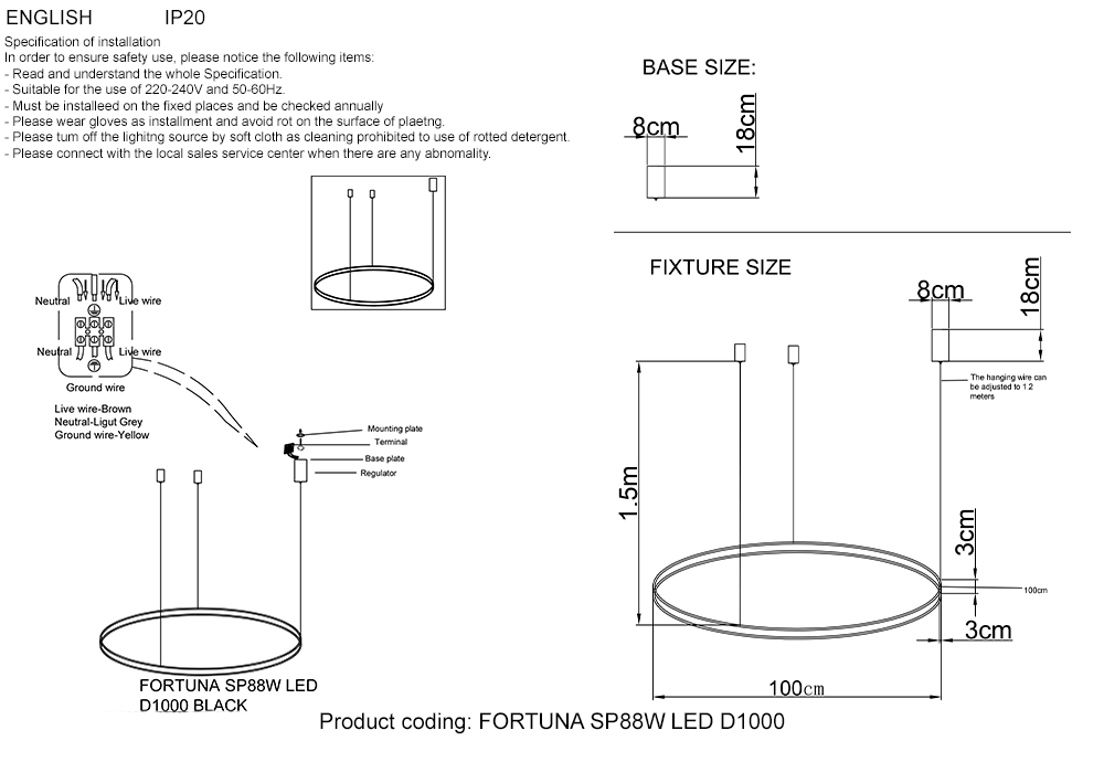 FORTUNA_SP88W_LED_D1000