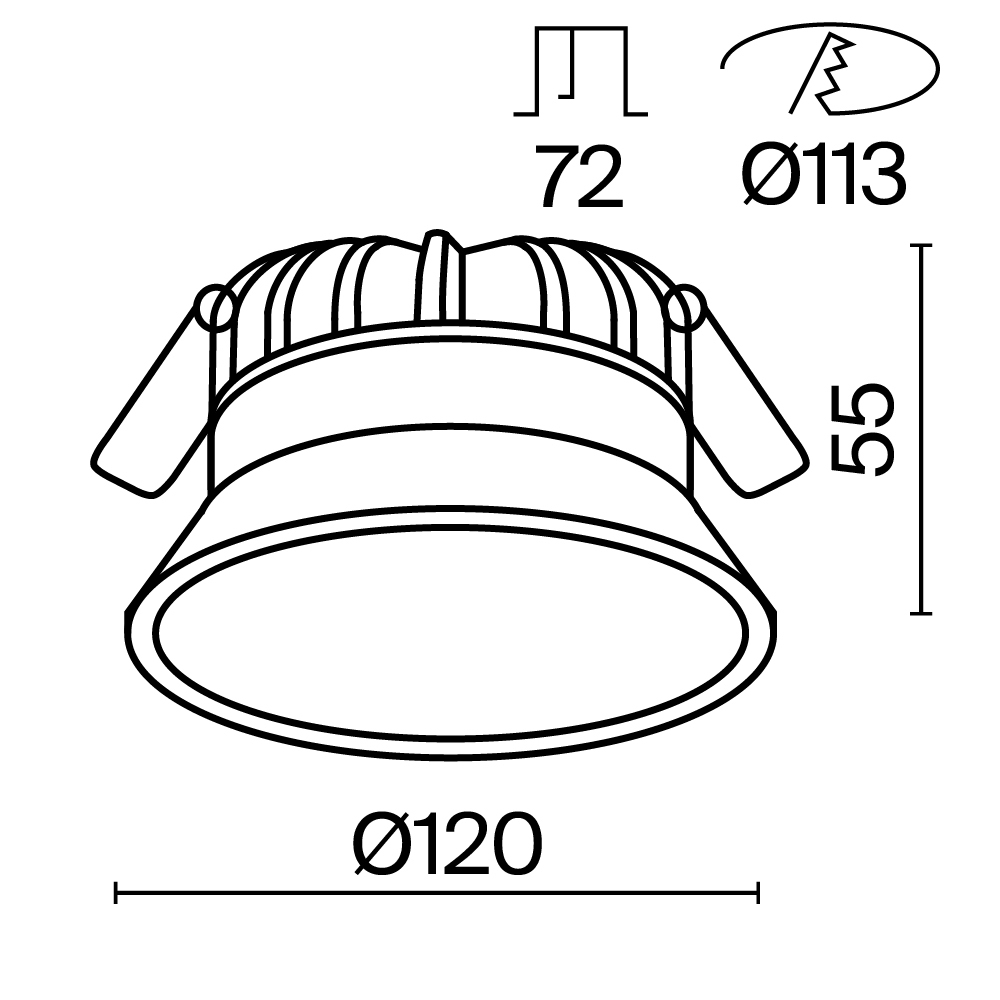DL055-12W3-4-6K-W_blueprint_standard