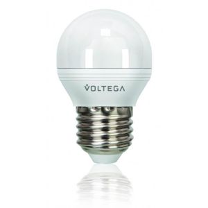 Лампа светодиодная Voltega E27 6W 2800К матовая VG3-G2E27warm6W 4722