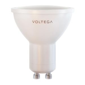 Лампа светодиодная Voltega GU10 7W 2800К матовая VG2-S2GU10warm7W 7056