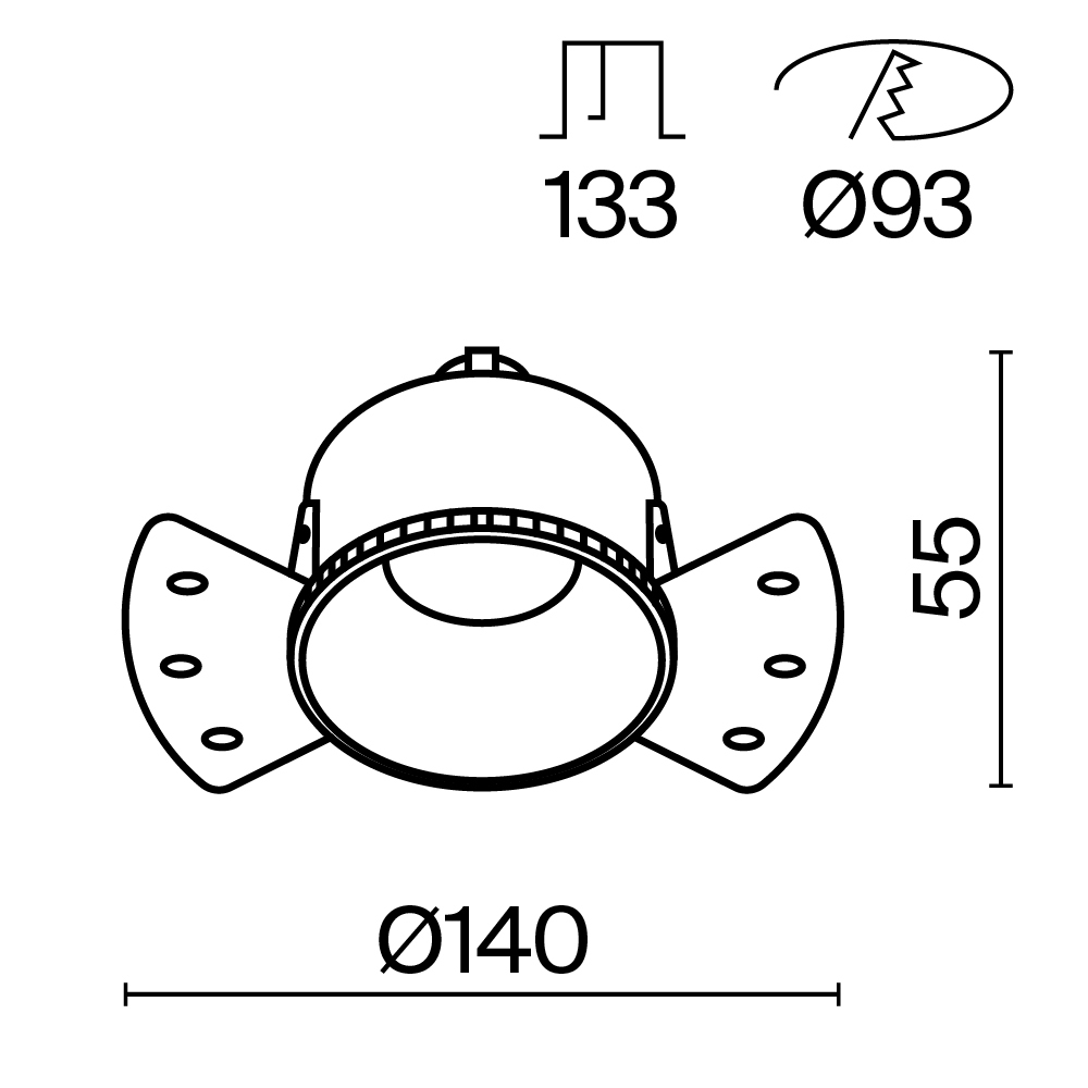 DL051-01-GU10-RD-W_blueprint_standard DL051-01-GU10-RD-W_blueprint_standard